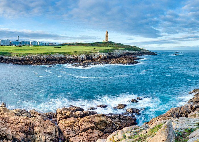 La Coruña en Galice.