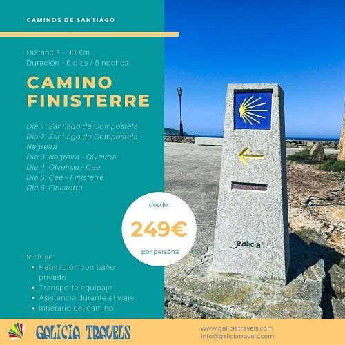 Road from Santiago to Finisterre