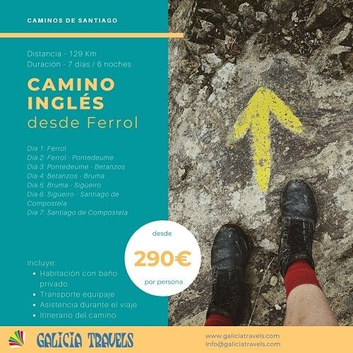 The English the Way of St. James starts in Ferrol