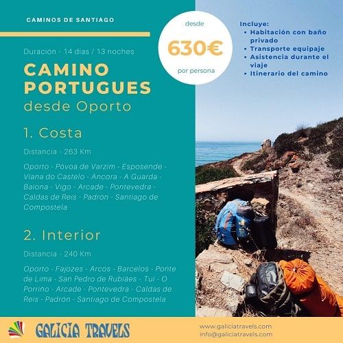 From Porto to the coast or inland