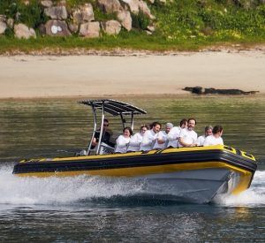 VIP boat ride