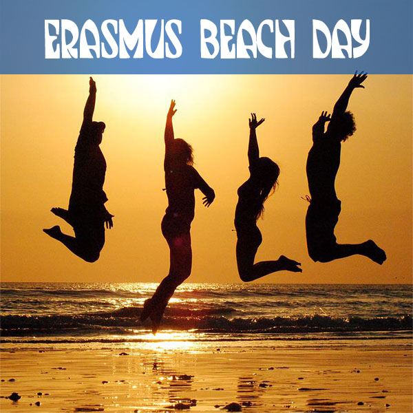 The Erasmus Beach day