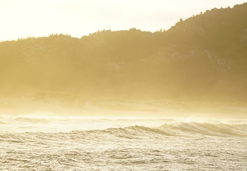Beach and sea in Galicia