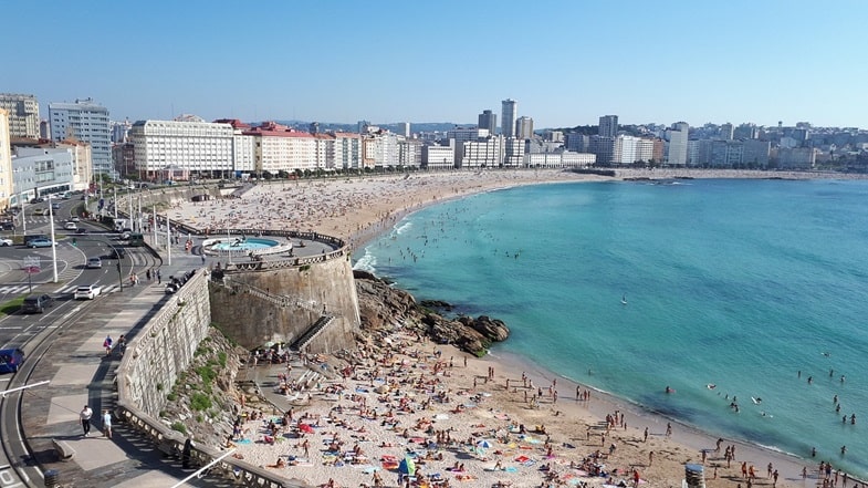 A Coruña and coast